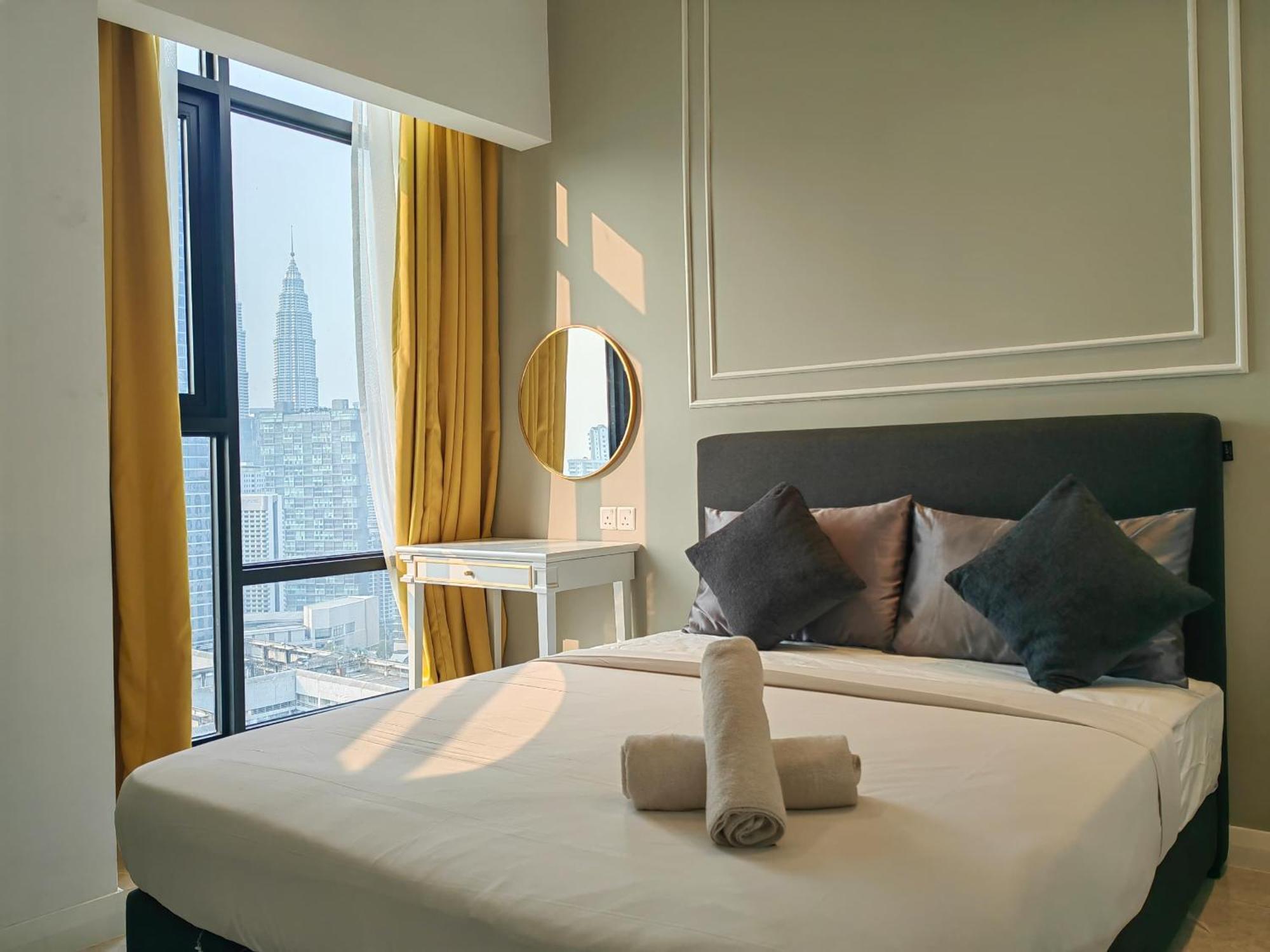 1 Min To Pavilion Bukit Bintang Luna Suites Куала-Лумпур Экстерьер фото